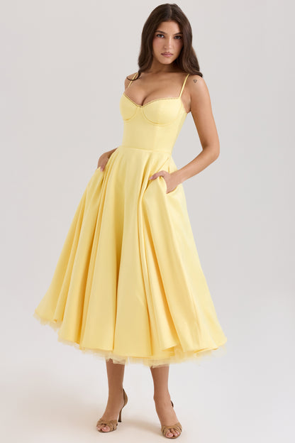 Daisy Tulle Midi Dress