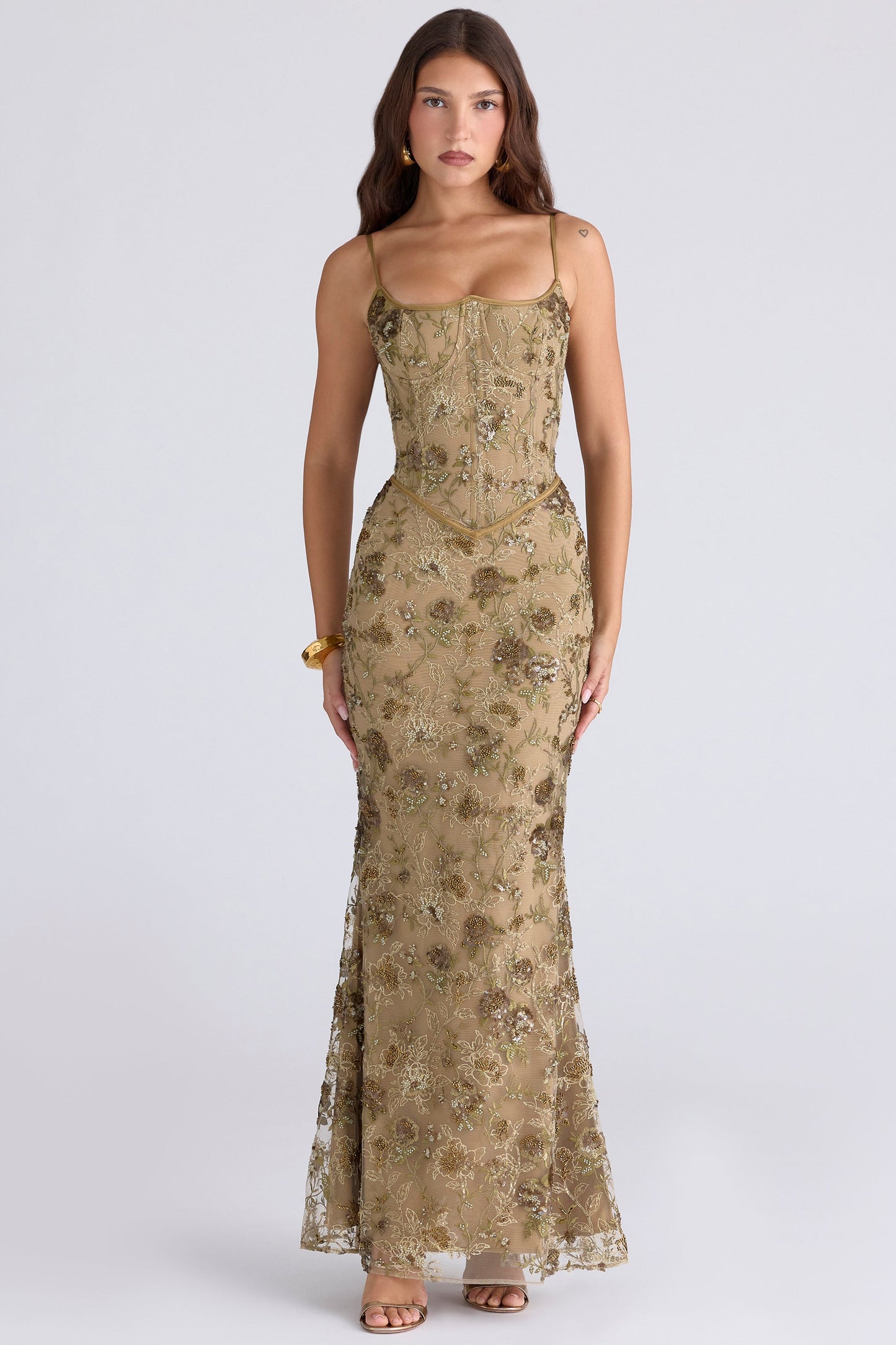 Emilia Corset Maxi Dress