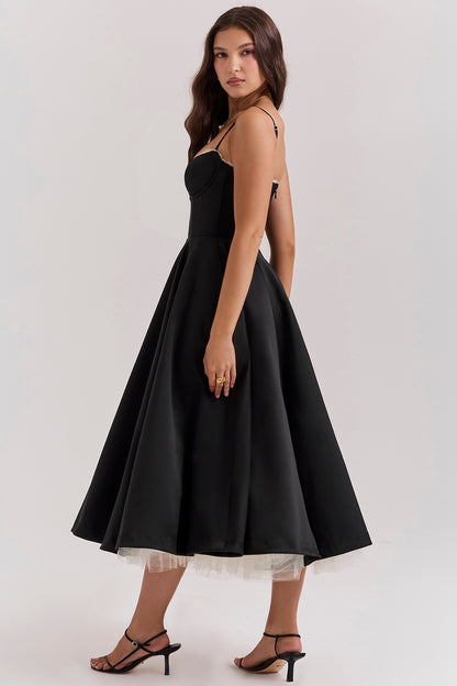 Daisy Tulle Midi Dress