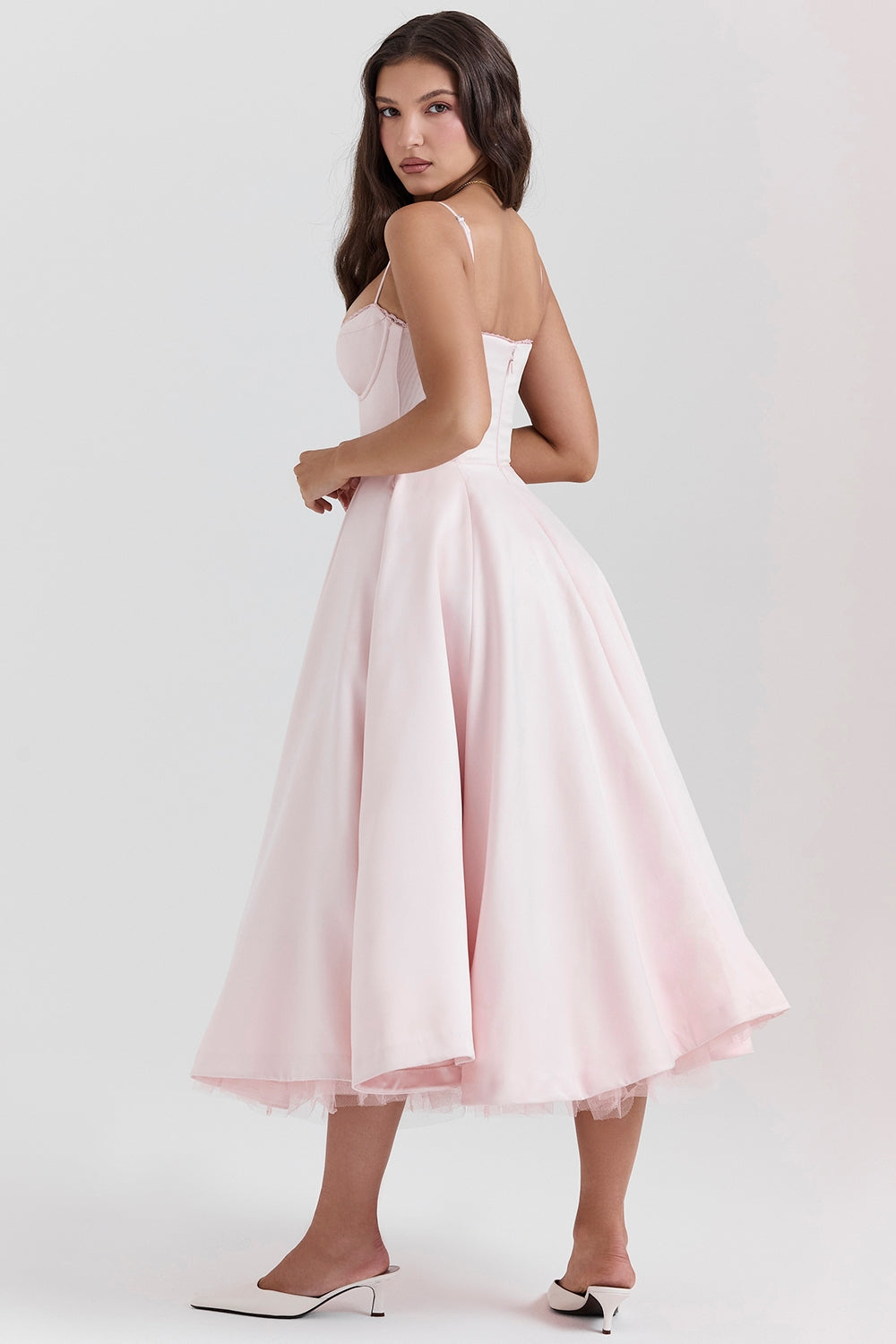 Daisy Tulle Midi Dress