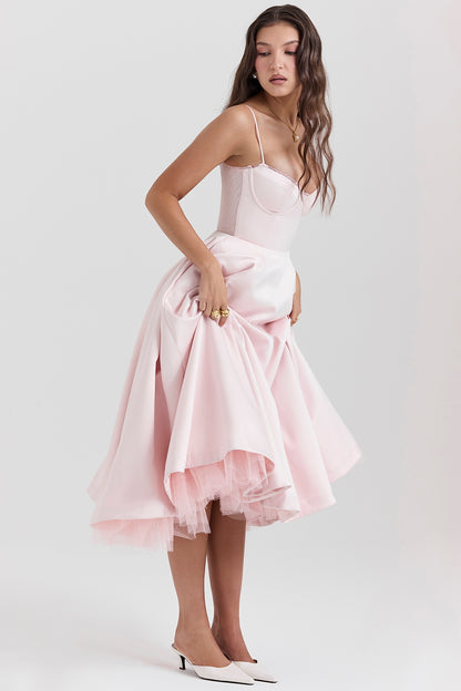Daisy Tulle Midi Dress