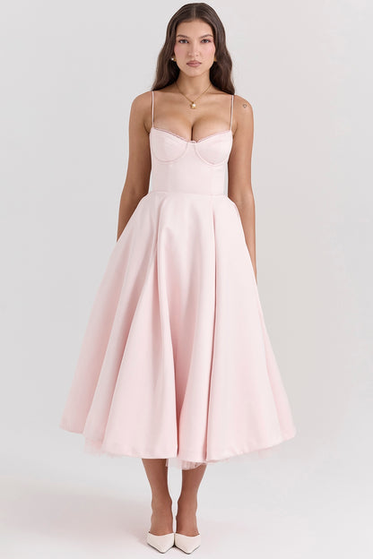 Daisy Tulle Midi Dress