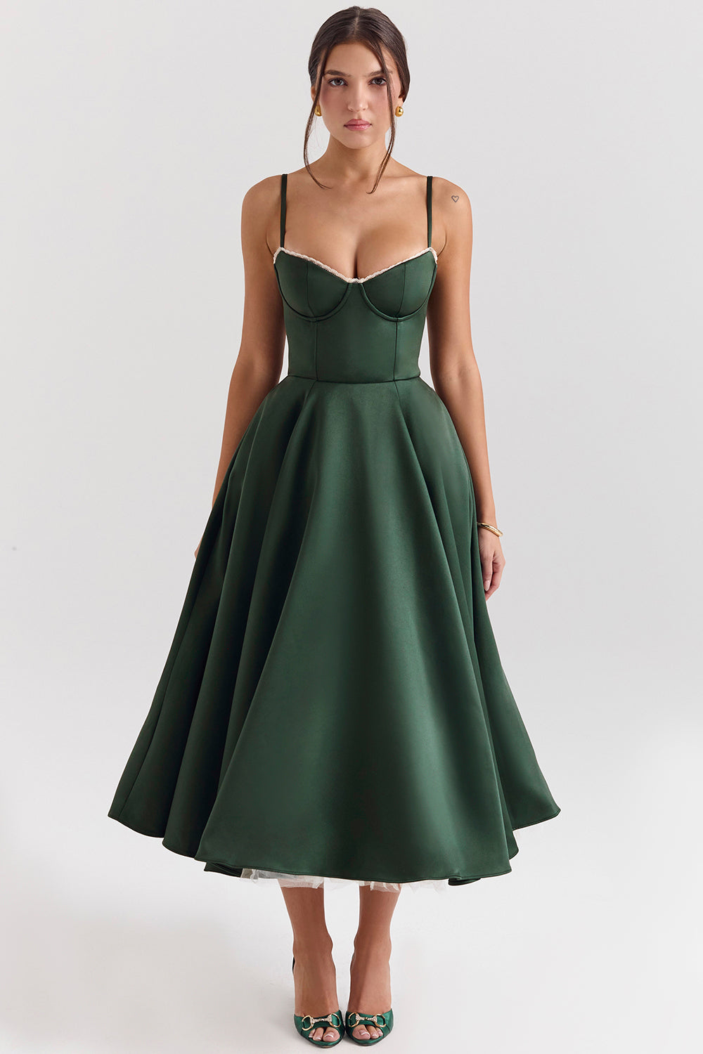 Daisy Tulle Midi Dress