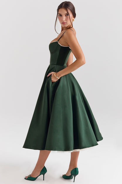 Daisy Tulle Midi Dress