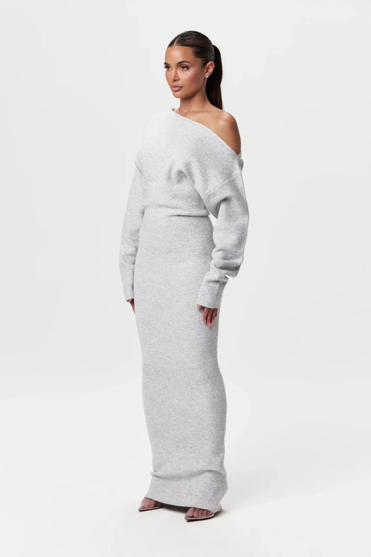 Off Shoulder Sweater Dress