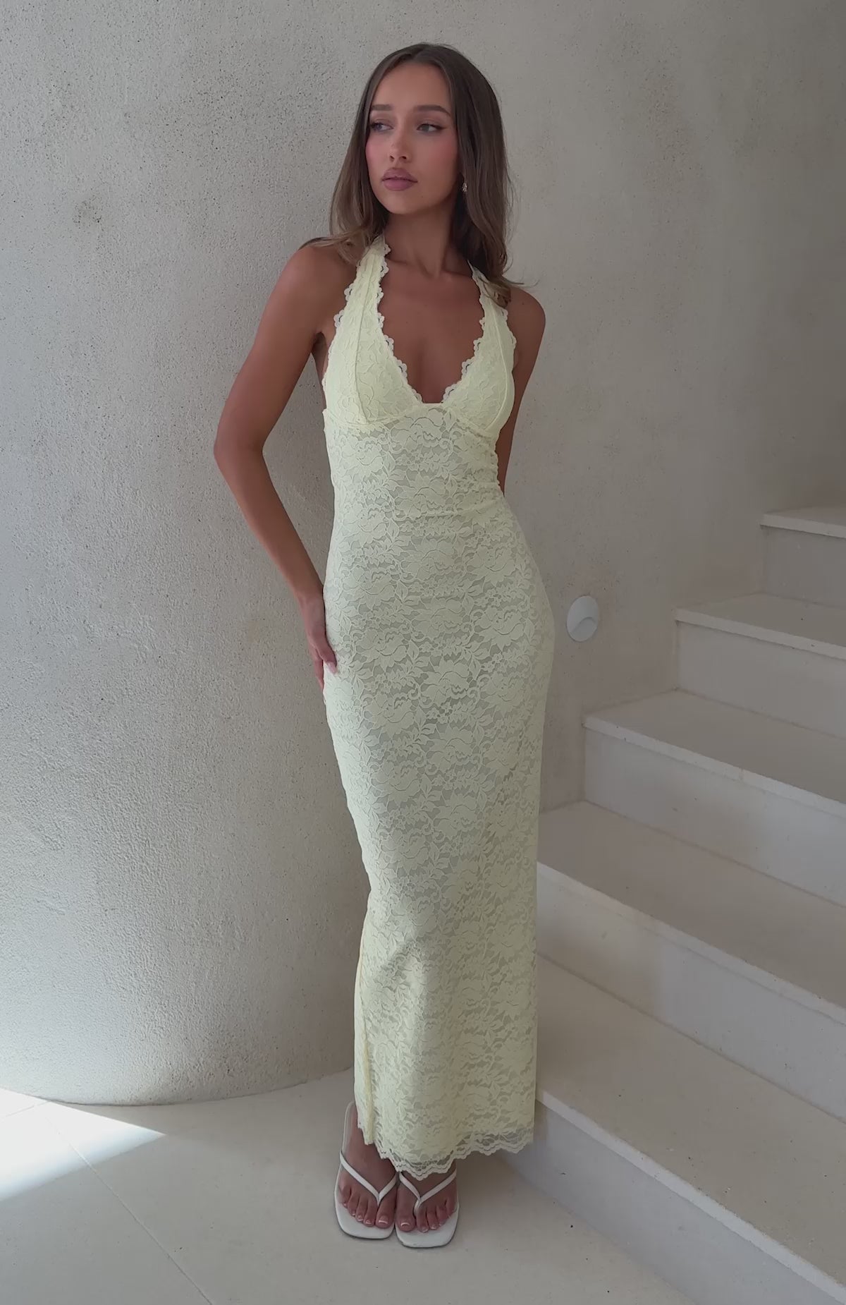 Selene Lace Maxi Dress