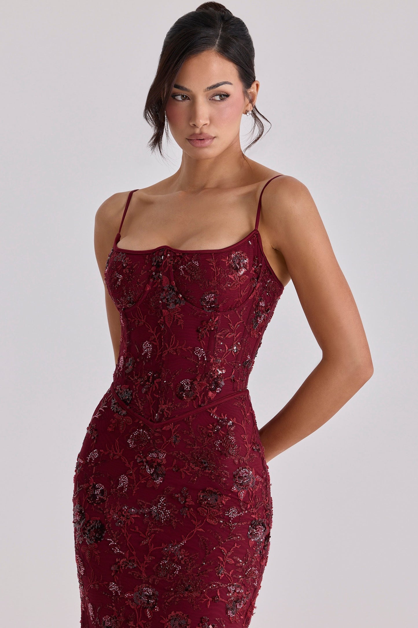 Emilia Corset Maxi Dress