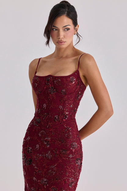 Emilia Corset Maxi Dress
