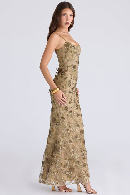 Emilia Corset Maxi Dress