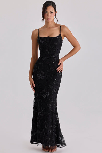 Emilia Corset Maxi Dress