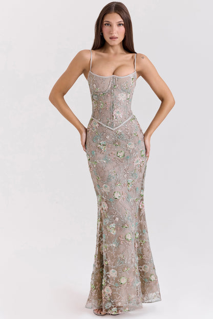 Emilia Corset Maxi Dress