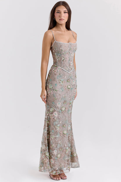 Emilia Corset Maxi Dress