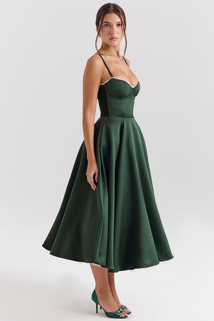 Cindy Tulle Midi Dress