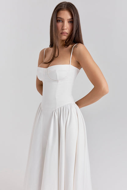 Celine Corset Midi Dress