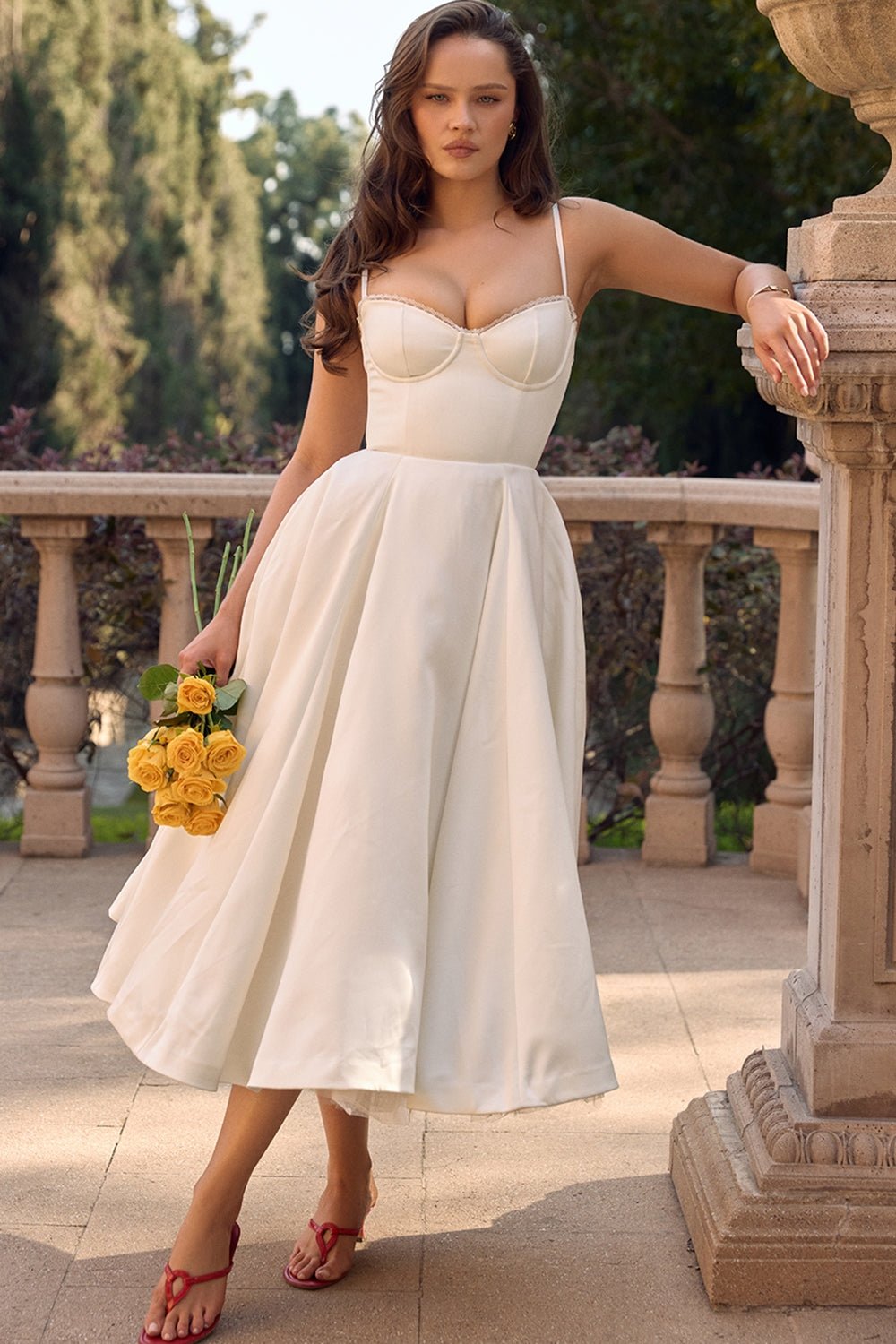 Cindy Tulle Midi Dress
