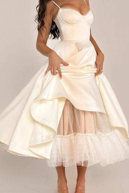 Cindy Tulle Midi Dress