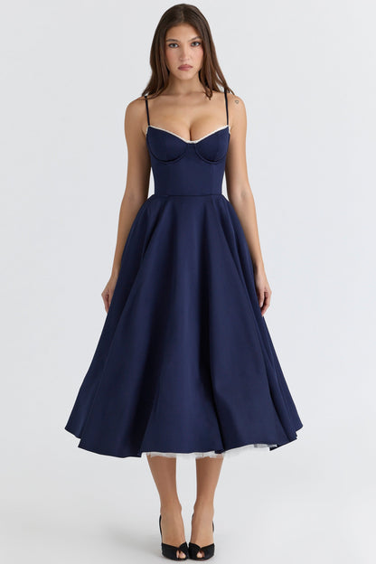 Cindy Tulle Midi Dress