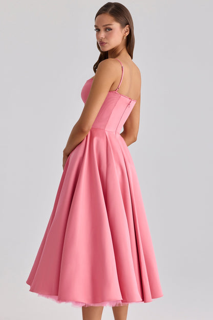 Cindy Tulle Midi Dress