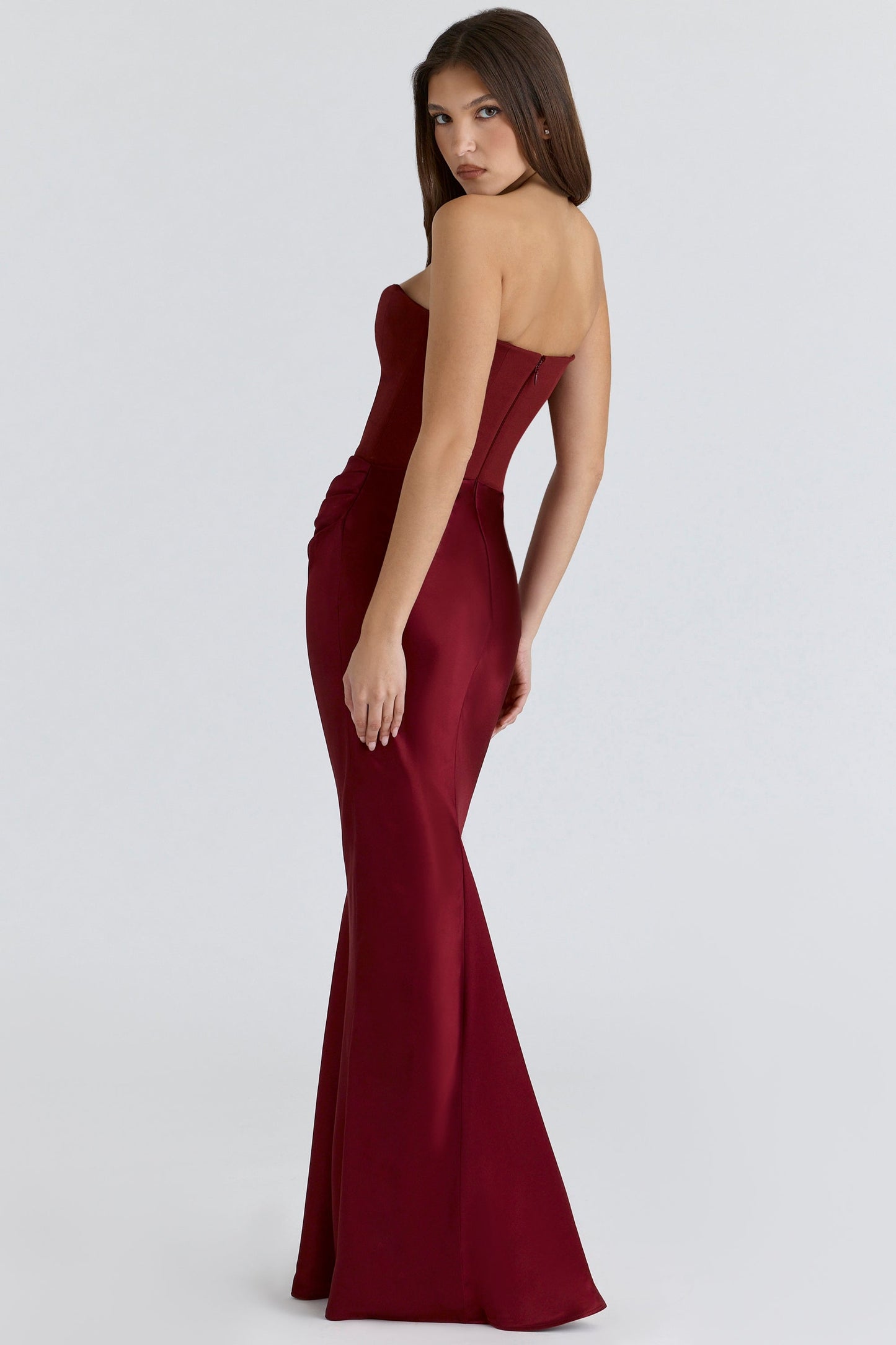 Lilly Strapless Corset Dress