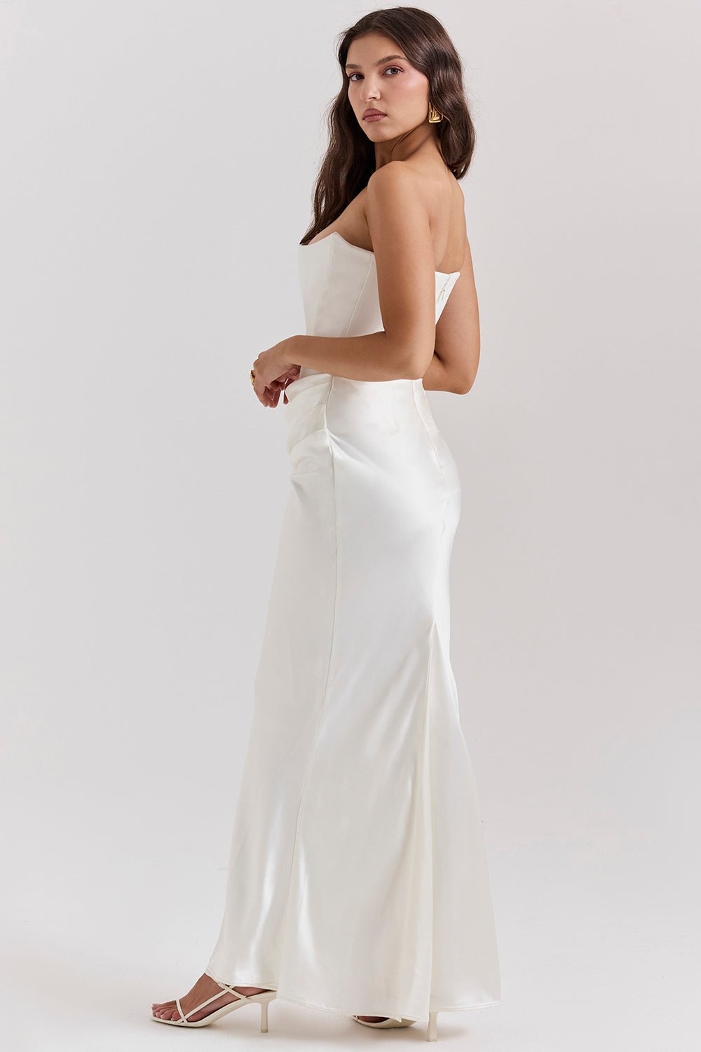 Lilly Strapless Corset Dress