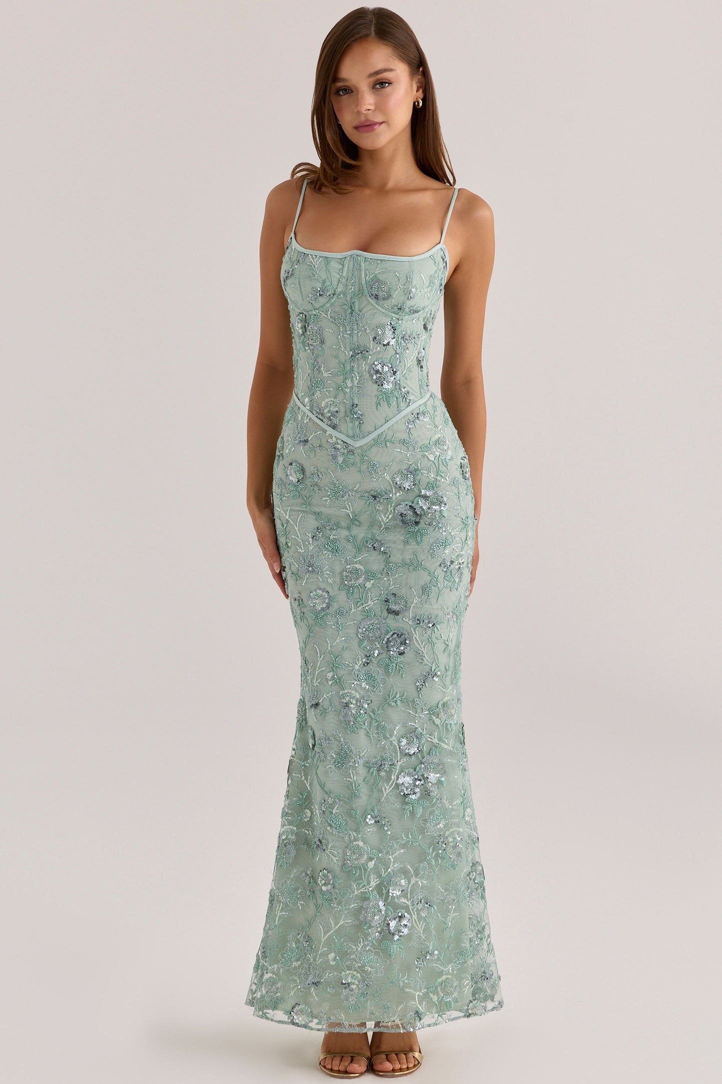 Emilia Corset Maxi Dress