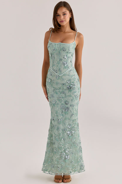 Emilia Corset Maxi Dress