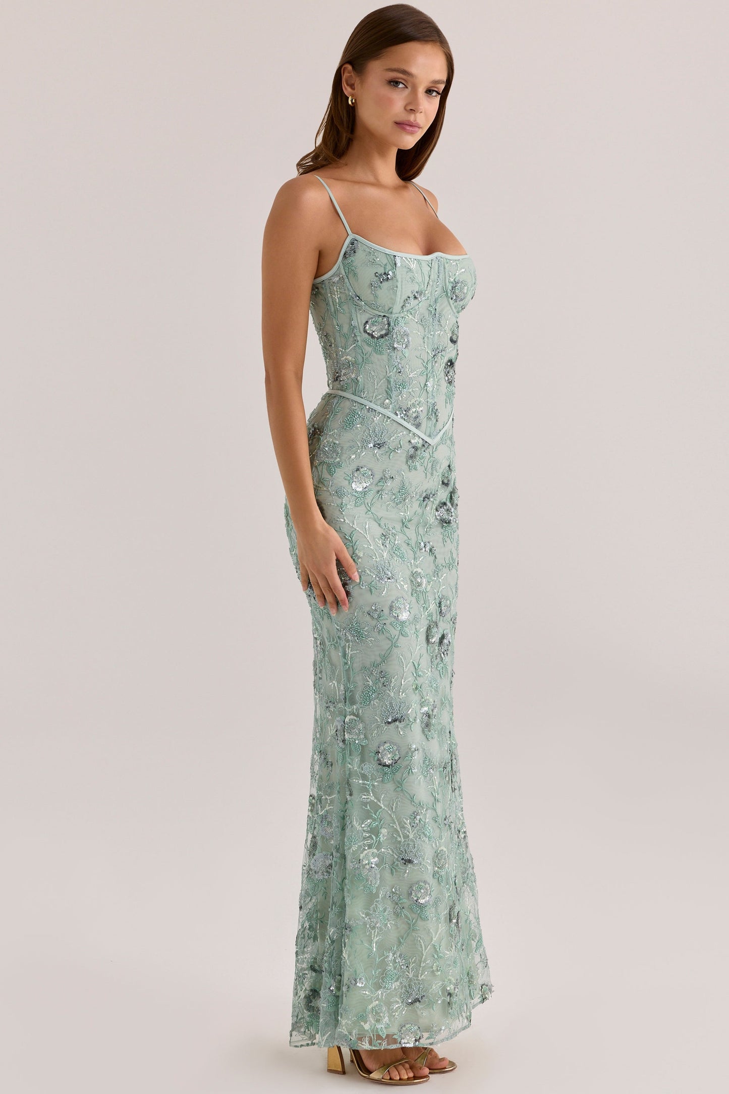 Emilia Corset Maxi Dress