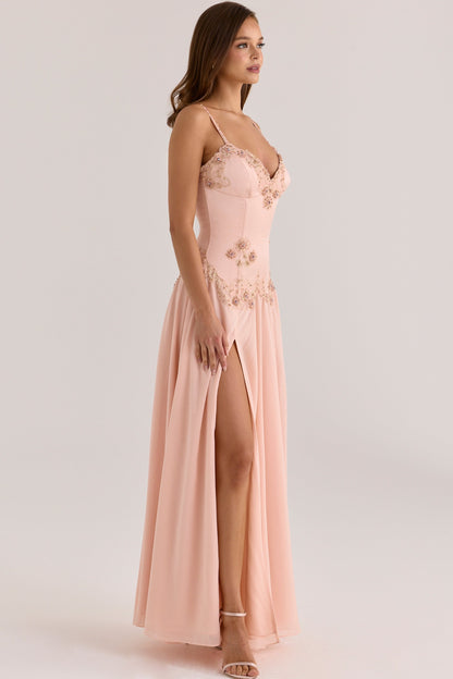 Larissa Hand Beaded Maxi Dress
