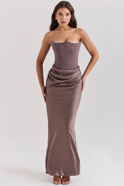 Lilly Strapless Corset Dress