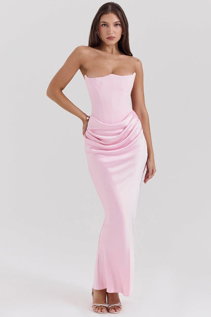 Lilly Strapless Corset Dress