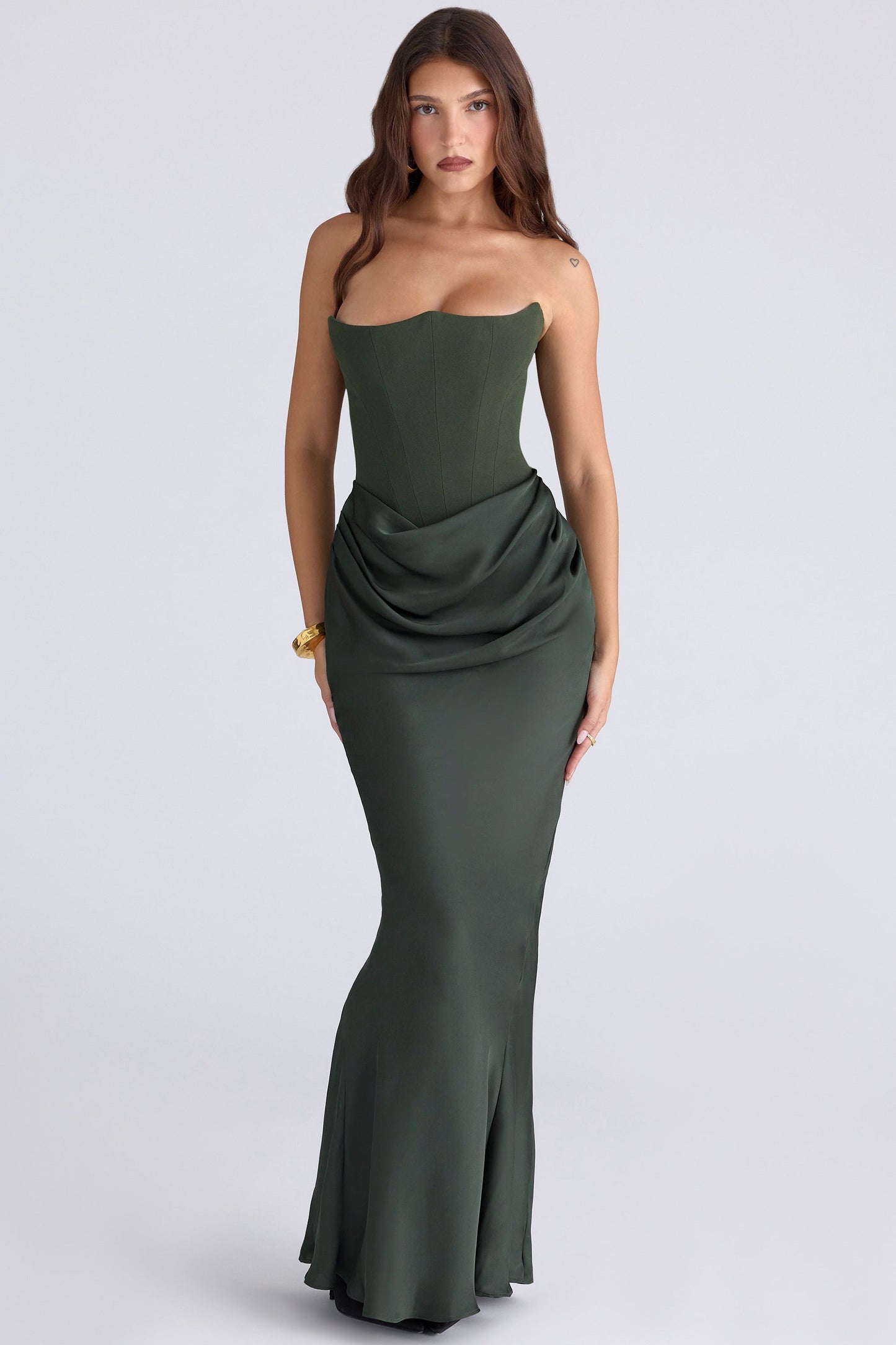 Lilly Strapless Corset Dress