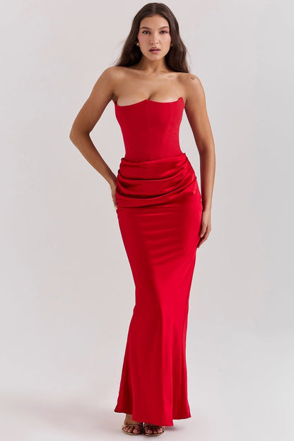 Lilly Strapless Corset Dress