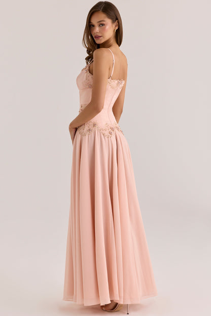 Larissa Hand Beaded Maxi Dress