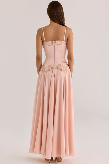 Larissa Hand Beaded Maxi Dress