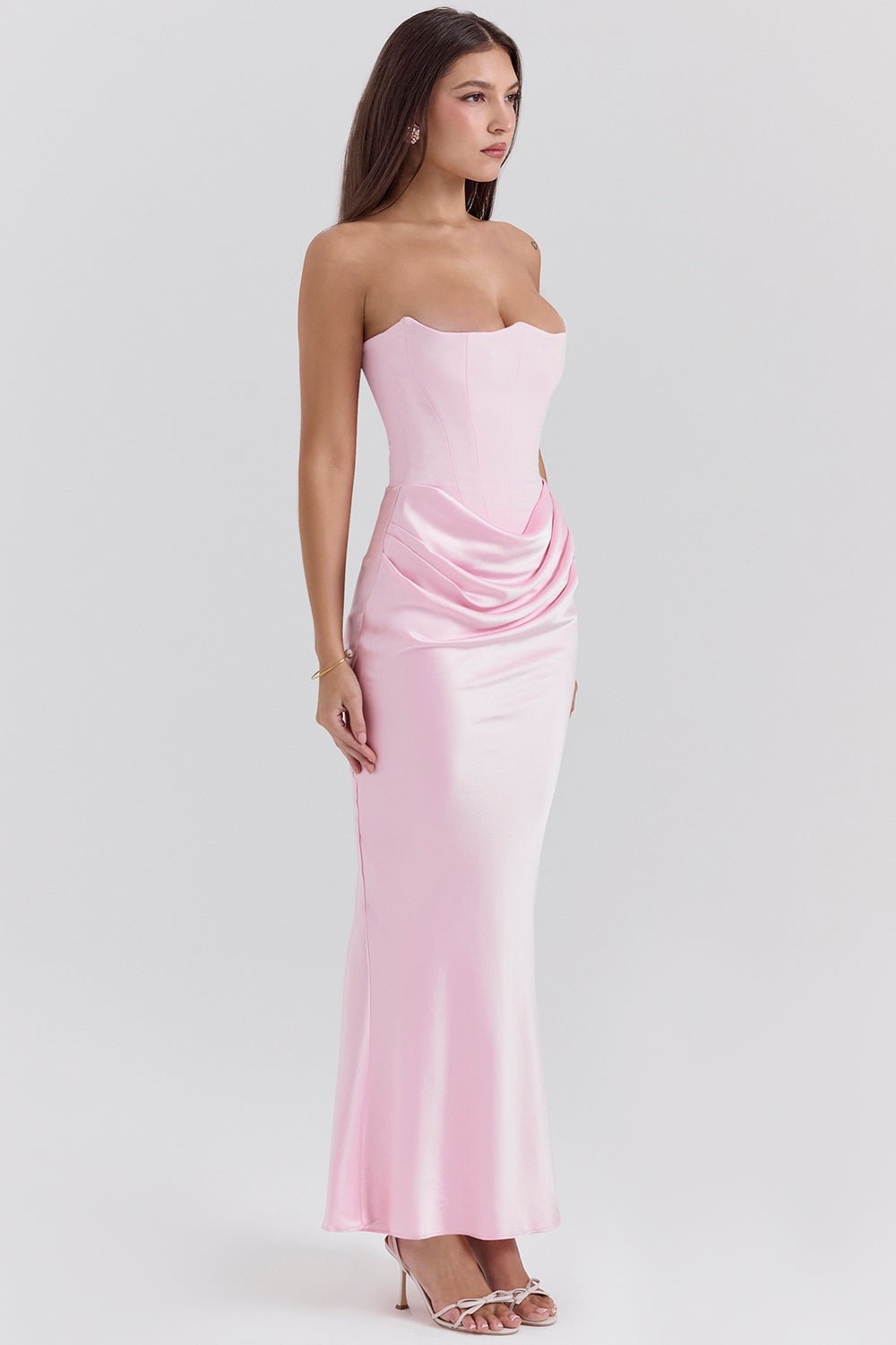 Lilly Strapless Corset Dress