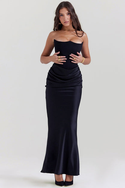 Lilly Strapless Corset Dress