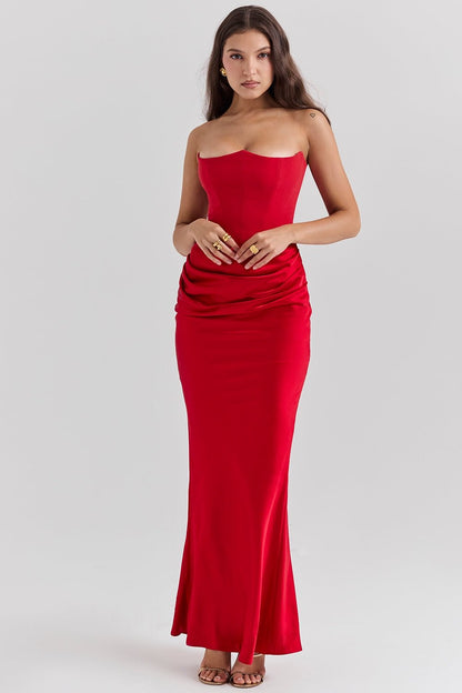 Lilly Strapless Corset Dress