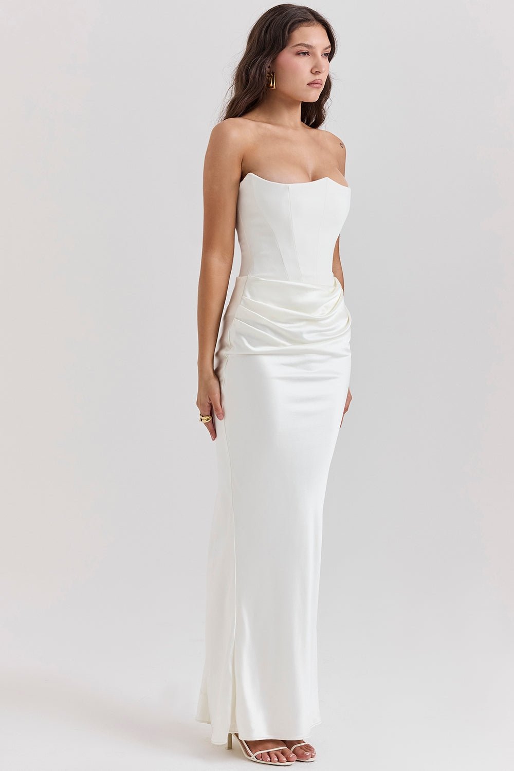 Lilly Strapless Corset Dress