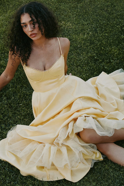 Cindy Tulle Midi Dress